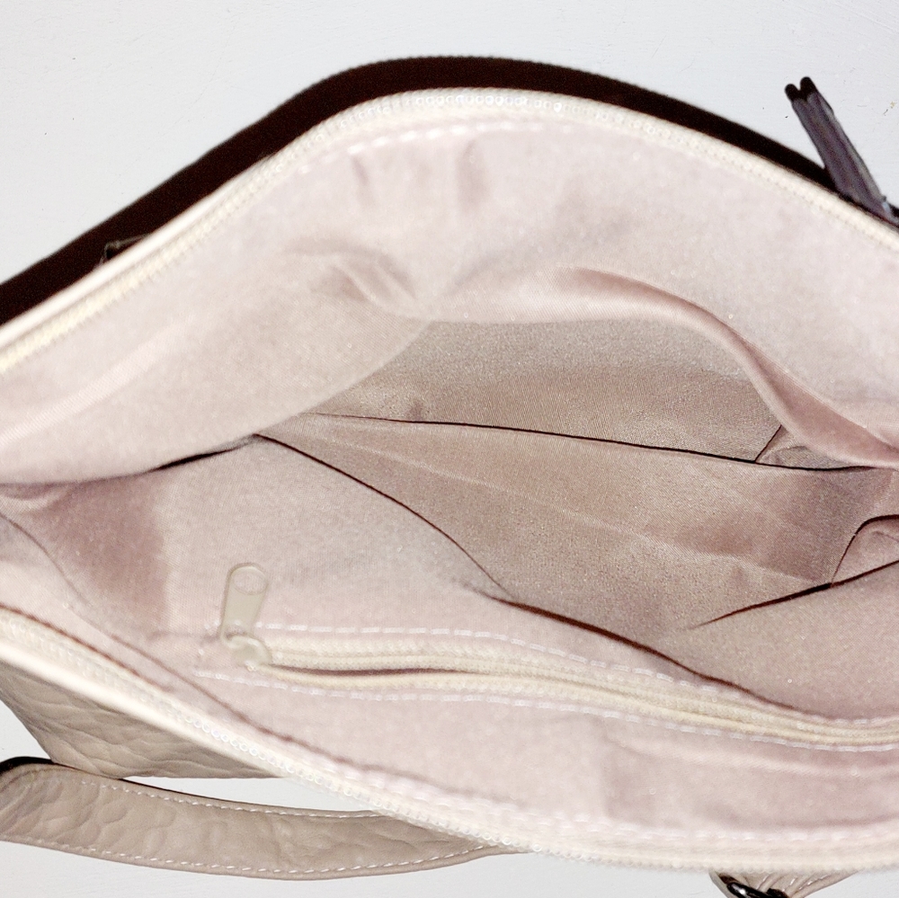 BEIGE ROSETTI SHOULDER BAG - Picture 5 of 6